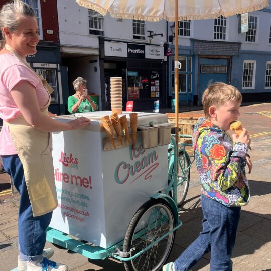 Ice Cream Tricycle For Hire - Faversham, Kent