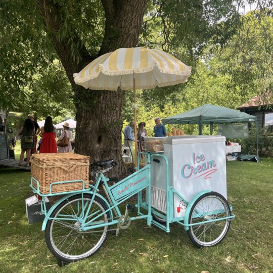 Wealden Festival at Boldshaves, Ice Cream Tricycle, Simply Ice Cream